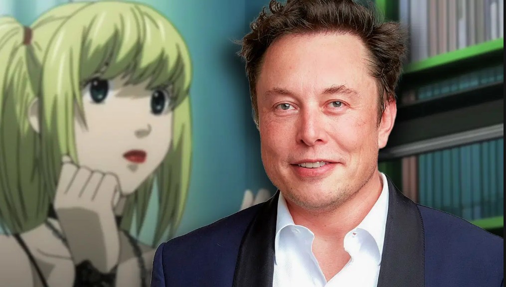 Elon Musk and Misa Amane - Death Note inspired Grok AI